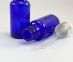Флакон скляний синій з (глянцевою) піпеткою-крапельницею, 20 мл - 1