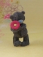 Форма Люкс "Міні-ведмедик з квіткою" 3D - 1
