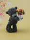 Форма Люкс "Ведмедик з вазою квітів" 3D - 1