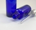 Флакон скляний синій з (глянцевою) піпеткою-крапельницею, 30 мл - 1