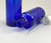 Флакон скляний синій з (матовою) піпеткою-крапельницею, 50 мл - 1