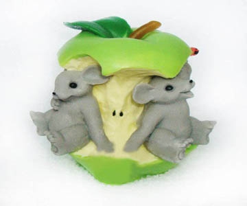 Форма Люкс "Мишки в яблуці" 3D