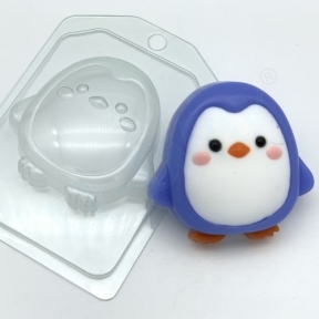 Форма пластик "Пінгвін мультяшний", 1 шт - 6994