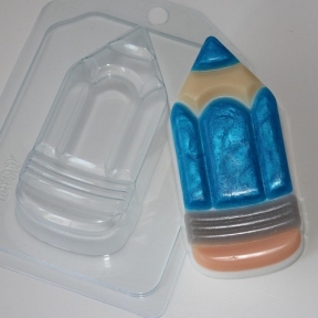 Форма пластик "Олівець", 1 шт - 7002
