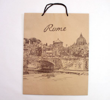 Пакет паперовий подарунковий (Рим) - 4645