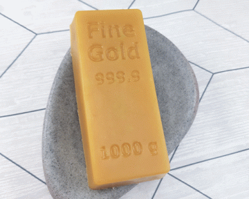 Форма пластик "Золотий злиток", 1 шт - 5086