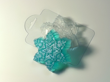 Форма пластик "Морозна сніжинка", 1 шт - 6131