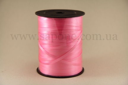 Стрічка поліпропіленова рожева, 5 мм - 3063