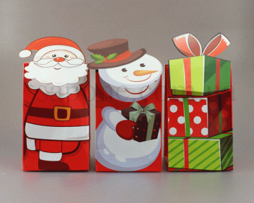 Набори подарункових пакетів "Новорічне асорті" - 6106
