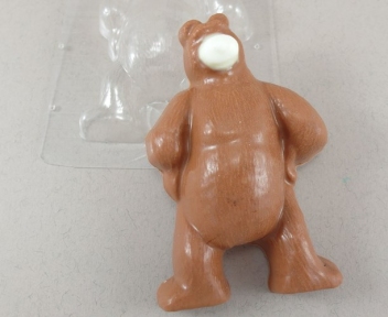 Форма пластик "Ведмідь", 1 шт - 3850