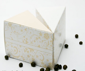 Коробка Кусочек Торта №001 - 1387