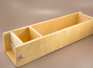 Форма для брускового мыла деревянная, 2 кг - 2989
