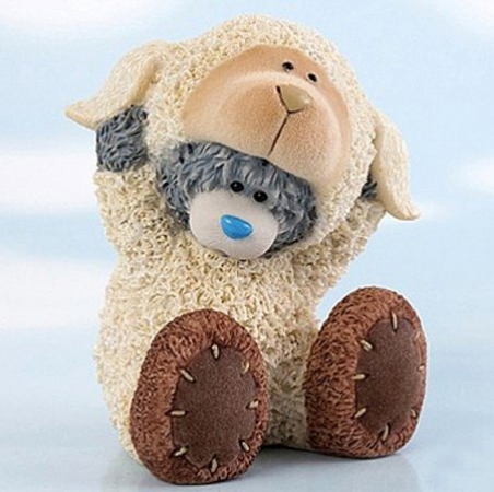 Форма Люкс "Ведмедик в костюмі овечки" 3D - 2759