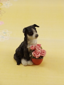 Форма Люкс "Собака з горщиком квітів" 3D - 3941