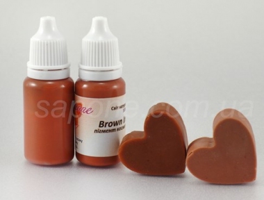 Пігмент рідкий: коричневий Brown Iron Oxide - 616