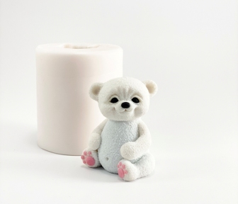 Форма Люкс "Білий ведмідь" 3D - 7054