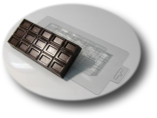 Форма пластик "Велика шоколадка", 1 шт - 4825