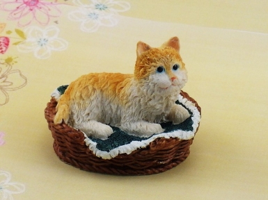 Форма Люкс "Кішка в кошику" 3D - 3136
