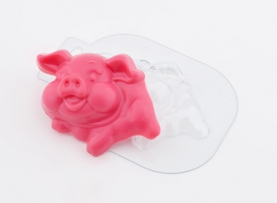Форма пластик "Весела свинка-1", 1 шт - 5768