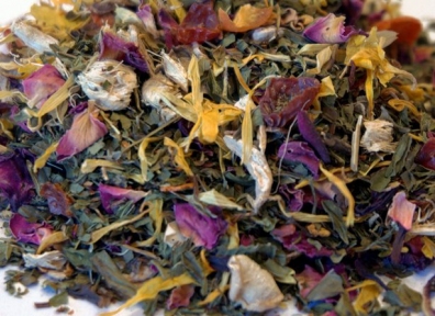 Запашка Зелений чай з квітами - 371