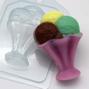 Форма пластик "Морозиво/Кульки в креманці", 1 шт - 6730