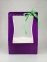 Коробка для квітів "Hand bag" (фіолетова), 1 шт