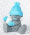 Форма Люкс "Ведмедик зі сніжкою" 3D
